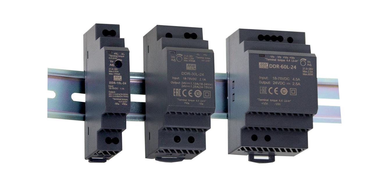 DC/DC konvertere fra MEAN WELL DC/DC konvertere fra MEAN WELL